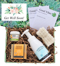 Load image into Gallery viewer, Get Well Soon - Natural / Organic Wellness Care Package - Gift Good Vibes