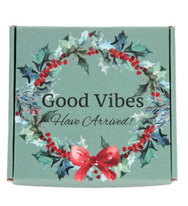 Happy Holidays Sage Gift Box - Gift Good Vibes