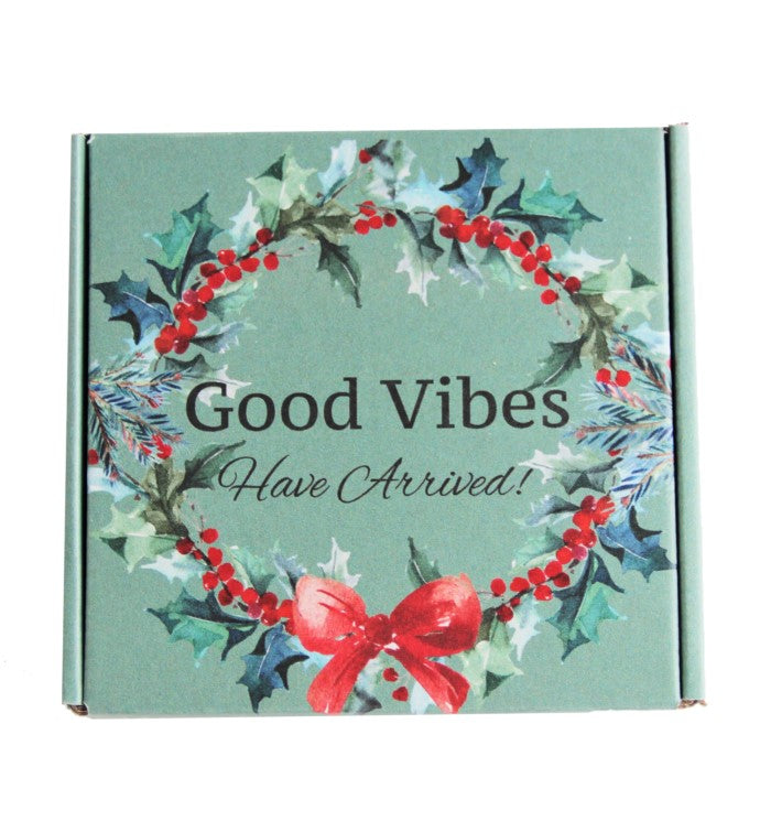 Happy Holidays - Natural / Organic Couples Gift Box - Gift Good Vibes