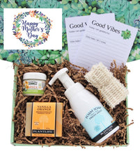 Load image into Gallery viewer, Happy Mother's Day - Natural / Organic Gift Box - Gift Good Vibes