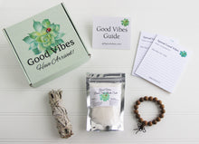 Load image into Gallery viewer, Feather Card - Sage Natural Holistic Gift Box for Women - Gift Good Vibes
