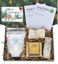 Load image into Gallery viewer, Merry Christmas Holistic Gift Box for Women - Medium - Gift Good Vibes