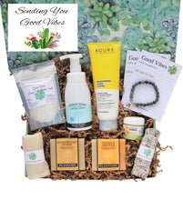 Load image into Gallery viewer, Send Good Vibes -  Wellness Care Package for Women - Deluxe - Gift Good Vibes
