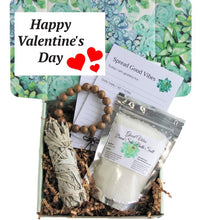Load image into Gallery viewer, Sage Valentine's Day Holistic Gift Box - Gift Good Vibes