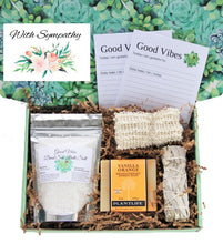 Load image into Gallery viewer, With Sympathy - Care Package for Women or Men - Gift Good Vibes