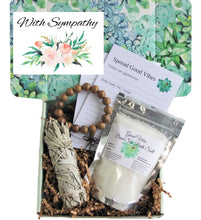 Load image into Gallery viewer, Sage Sympathy Care Package - With Sympathy - Gift Good Vibes