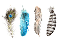 Load image into Gallery viewer, Feather Card - Holistic Gift Box for Women - Large - Gift Good Vibes