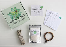 Load image into Gallery viewer, Send Good Vibes - Sage Holistic Gift Box for Women - Gift Good Vibes