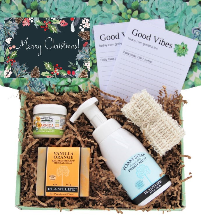 Christmas Natural / Organic Gift Box - Gift Good Vibes