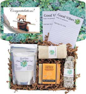 Congratulations - Organic Gift Box - Medium - Gift Good Vibes