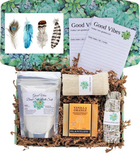 Feather Card - Holistic Gift Box for Women - Medium - Gift Good Vibes