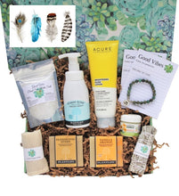 Load image into Gallery viewer, Feather Card - Holistic Gift Box for Women - Deluxe - Gift Good Vibes