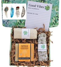 Load image into Gallery viewer, Feather Card - Holistic Gift Box for Women - Small - Gift Good Vibes