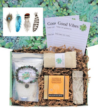 Load image into Gallery viewer, Feather Card - Holistic Gift Box for Women - Large - Gift Good Vibes
