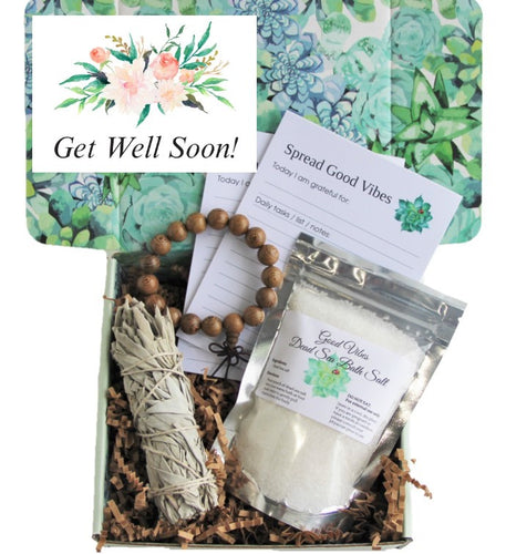 Sage Get Well Soon Care Package - Gift Good Vibes