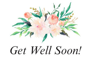 Get Well Soon - Natural / Organic Wellness Care Package - Gift Good Vibes
