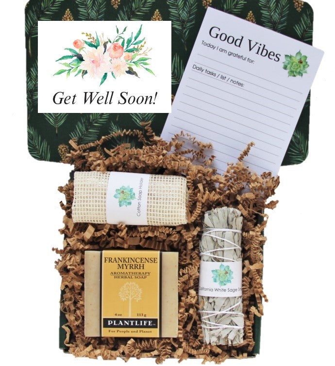 Get Well Soon - Care Package for Men - Small - Gift Good Vibes