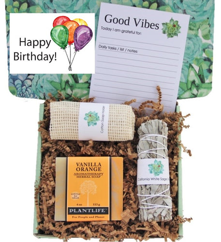 Happy Birthday Gift Box for Women - Small - Gift Good Vibes