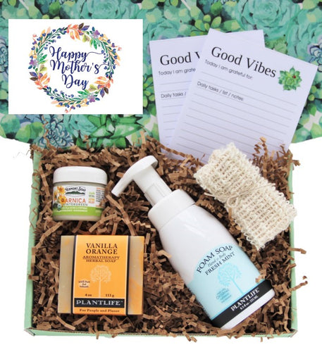 Happy Mother's Day - Natural / Organic Gift Box - Gift Good Vibes