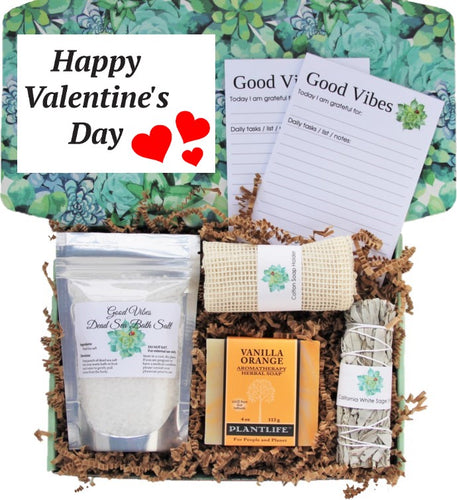 Happy Valentines Day - Wellness Gift Set - Medium - Gift Good Vibes