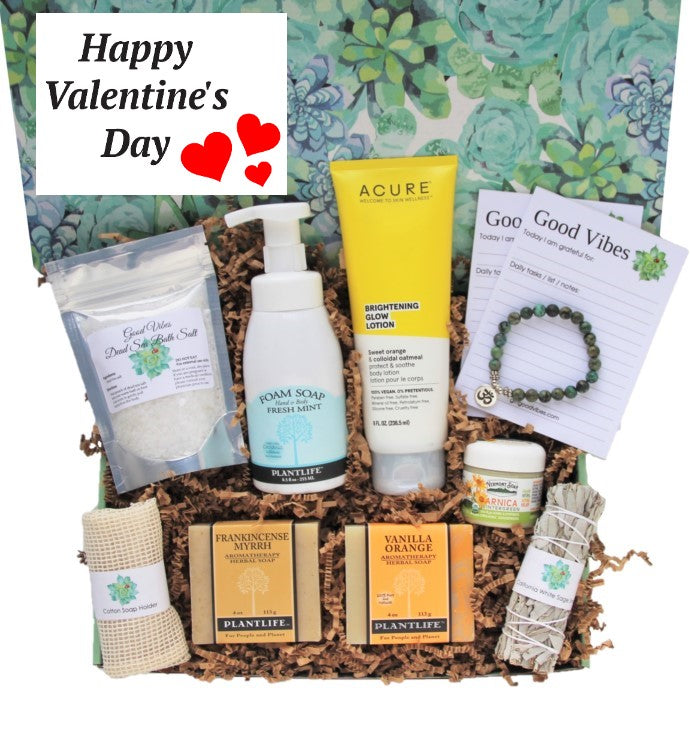 Valentines Day Gift Box for Women - Deluxe - Gift Good Vibes