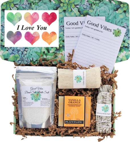 I Love You - Holistic Gift Box / Care Package for Women - Medium - Gift Good Vibes
