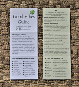 Natural / Organic Care Package - Mandala Card - Gift Good Vibes