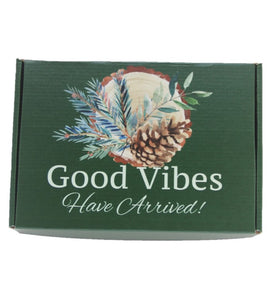 Natural / Organic Gift Box for Men - Deluxe - Mandala Card - Gift Good Vibes