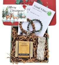 Load image into Gallery viewer, Merry Christmas Couples Holistic Gift Box - Small - Gift Good Vibes