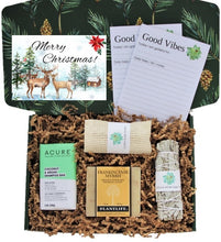 Load image into Gallery viewer, Merry Christmas Holistic Gift Box for Men - Large - Gift Good Vibes