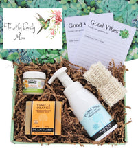 Load image into Gallery viewer, Lovely Mom Natural / Organic Gift Box - Gift Good Vibes