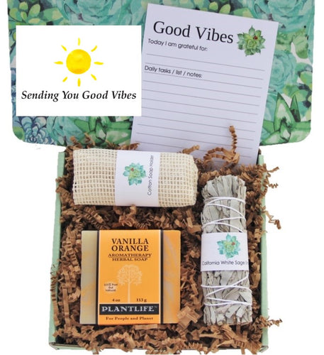 Sending Good Vibes - Wellness Care Package for Women - Small - Gift Good Vibes