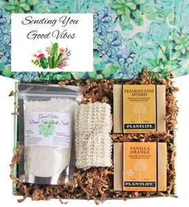 Send Good Vibes  - Natural Spa Gift Set - Gift Good Vibes