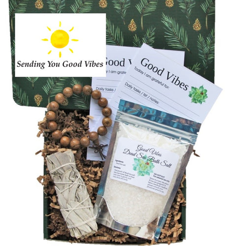 Sage Sending Good Vibes Care Package for Men - Gift Good Vibes
