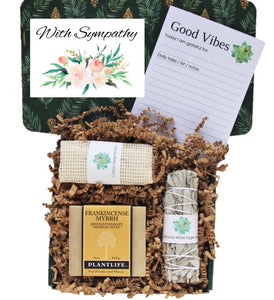 With Sympathy - Care Package for Men - Small - Gift Good Vibes