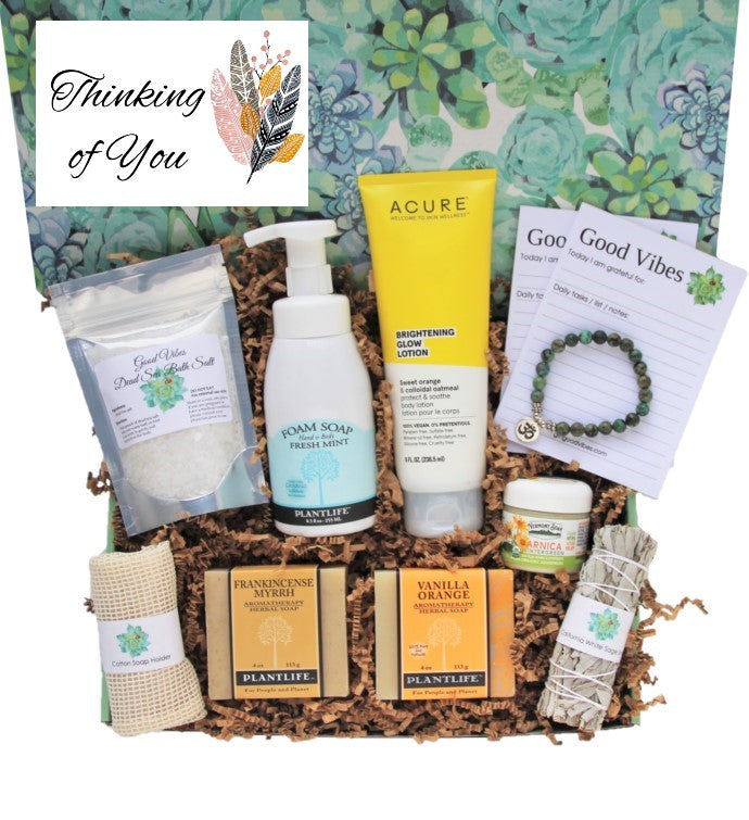 Thinking of You - Wellness Care Package for Women - Deluxe - Gift Good Vibes