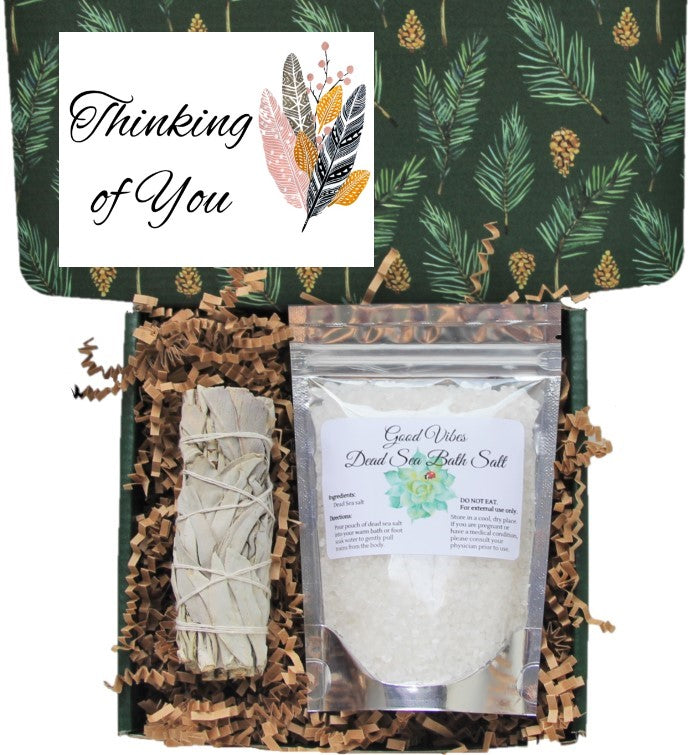 Sage Thinking of You Care Package for Men - Gift Good Vibes