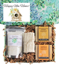 Load image into Gallery viewer, Housewarming Natural Bath Gift Set - Gift Good Vibes
