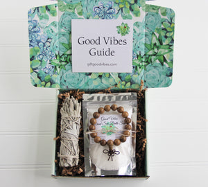 Send Good Vibes - Sage Holistic Gift Box for Women - Gift Good Vibes
