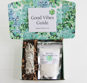 Sage Happy Birthday Holistic Gift Box for Women - Gift Good Vibes