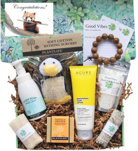 Mom and Baby Holistic Gift Box - Deluxe - Gift Good Vibes