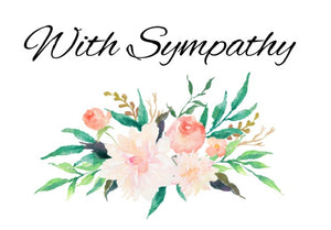 With Sympathy - Grief Care Package - Deluxe - Gift Good Vibes